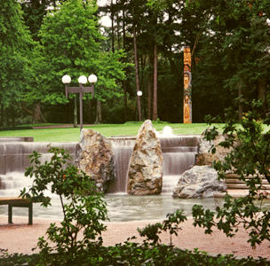 University of Victoria Petch Fountain